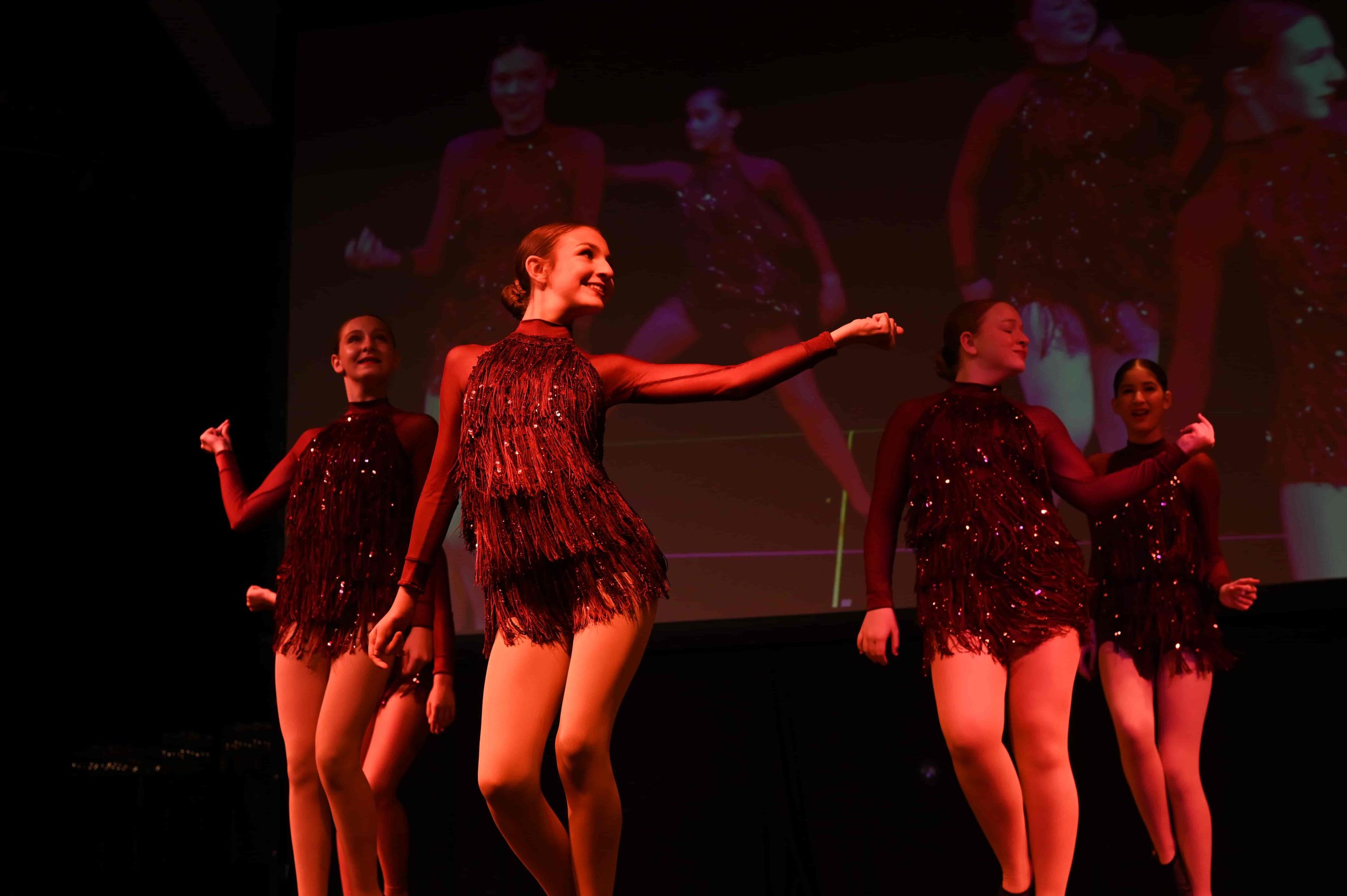 LAAPA Students Glamorously Dancing on the Stage