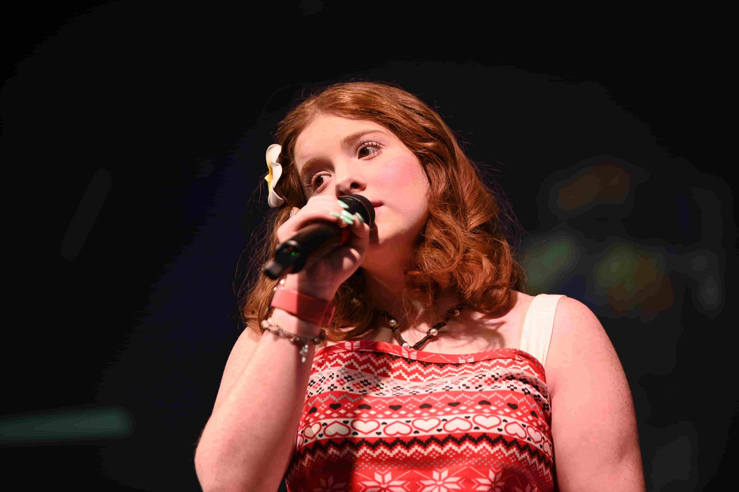 A LAAPA Singer Bringing a Ballad for the Audience